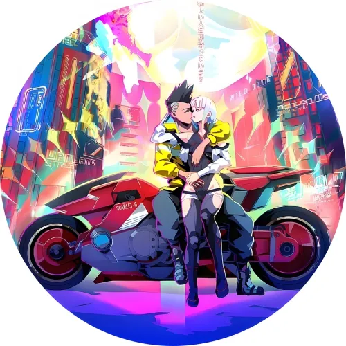 Значок Кіберпанк: На межі - 015