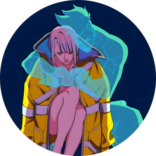 Значок Кіберпанк: На межі - 021