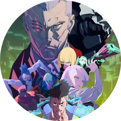 Значок Кіберпанк: На межі - 023