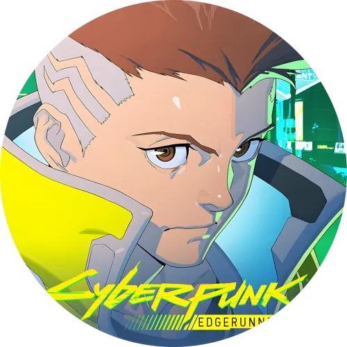 Значок Кіберпанк: На межі - 025