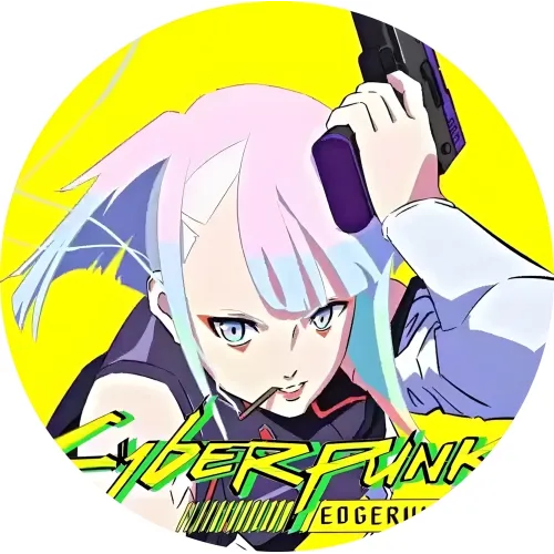 Значок Кіберпанк: На межі - 028