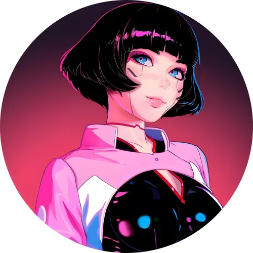 Значок Кіберпанк: На межі - 065