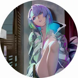 Значок Кіберпанк: На межі - 068