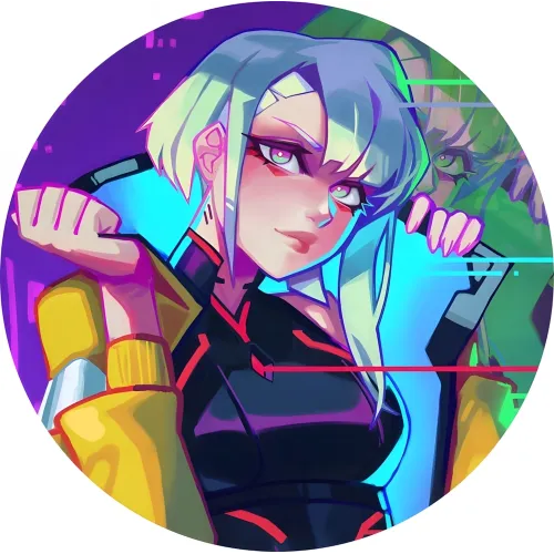 Значок Кіберпанк: На межі - 069