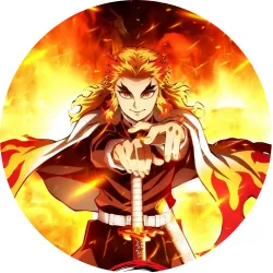 Значок Клинок, який знищує демонів - 003