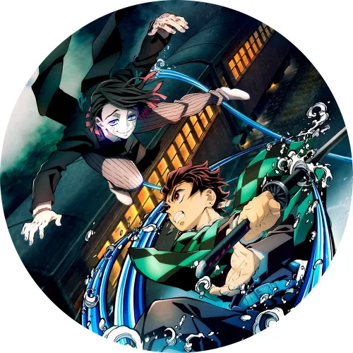 Значок Клинок, який знищує демонів - 004