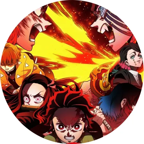 Значок Клинок, який знищує демонів - 005