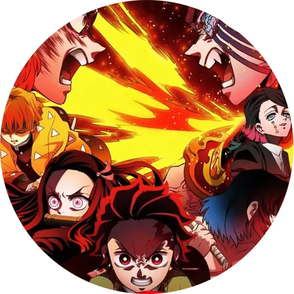 Значок Клинок, який знищує демонів - 005