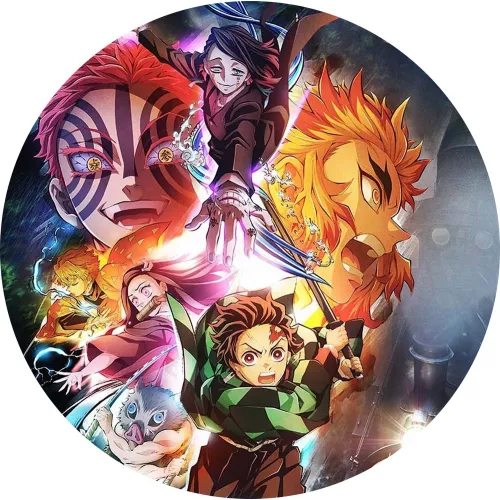 Значок Клинок, який знищує демонів - 006