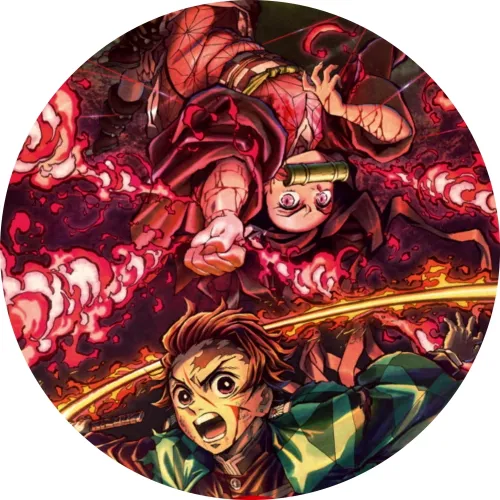 Значок Клинок, який знищує демонів - 008