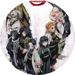 Значок Клинок, який знищує демонів - 009