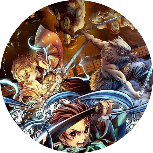 Значок Клинок, який знищує демонів - 011