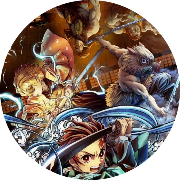 Значок Клинок, який знищує демонів - 011