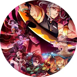 Значок Клинок, який знищує демонів - 014