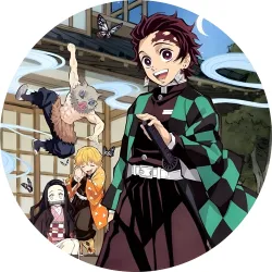 Значок Клинок, який знищує демонів - 025