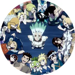 Значок Доктор Стоун - 001