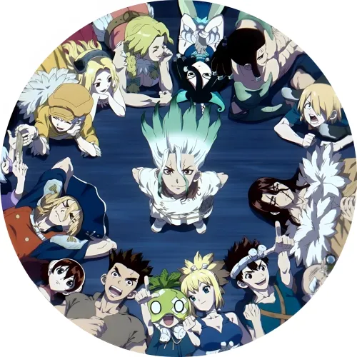 Значок Доктор Стоун - 001