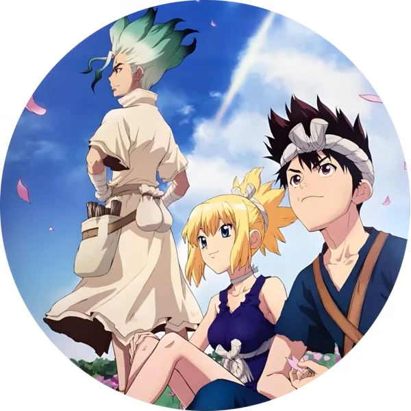 Значок Доктор Стоун - 002