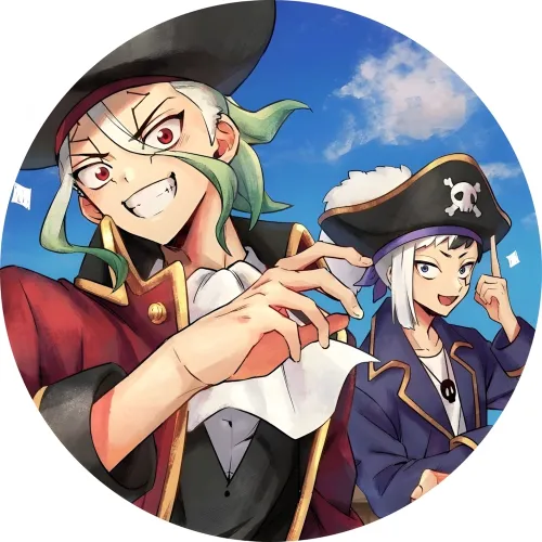 Значок Доктор Стоун - 005