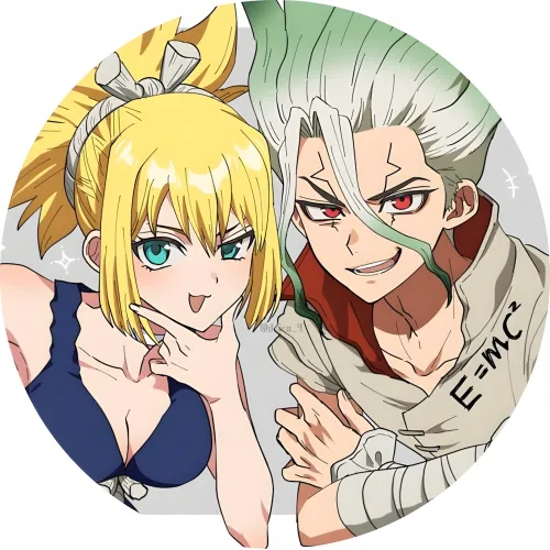 Значок Доктор Стоун - 007