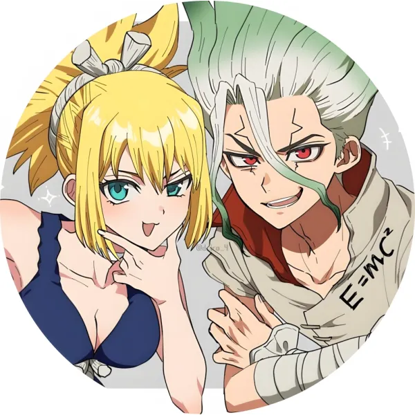 Значок Доктор Стоун - 007