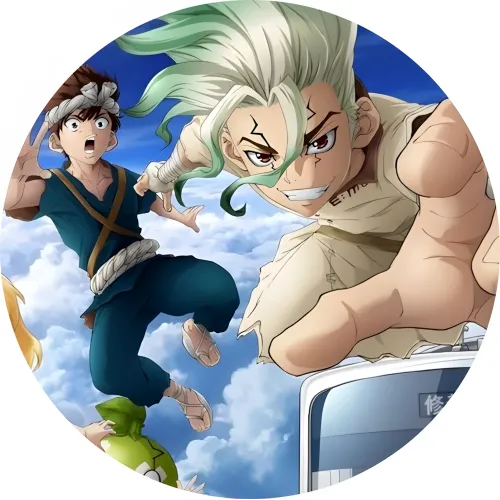 Значок Доктор Стоун - 009