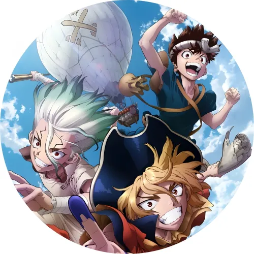 Значок Доктор Стоун - 010