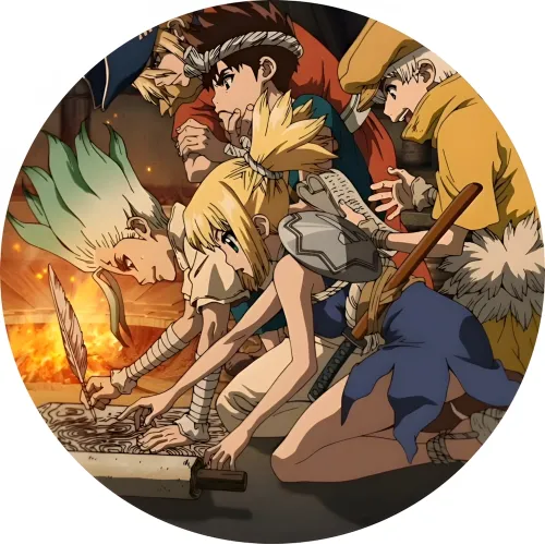 Значок Доктор Стоун - 013