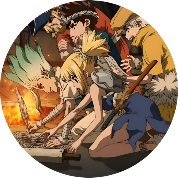 Значок Доктор Стоун - 013