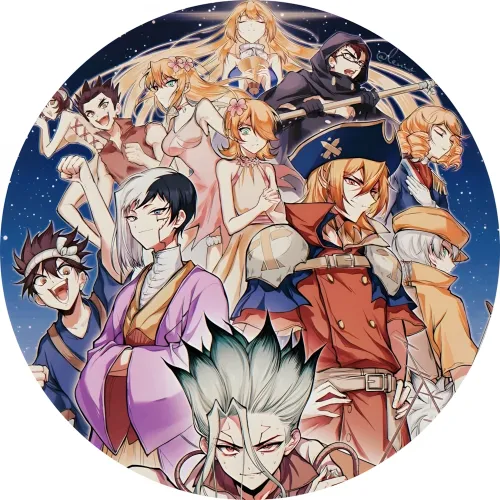 Значок Доктор Стоун - 014