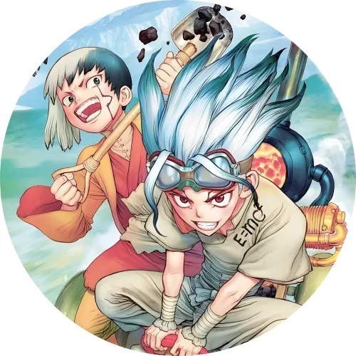 Значок Доктор Стоун - 015