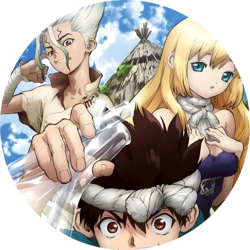 Значок Доктор Стоун - 016