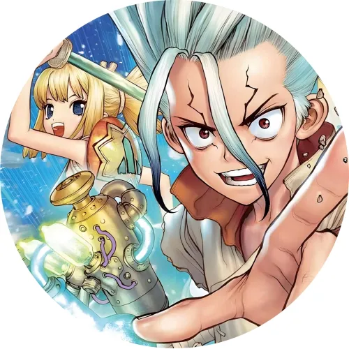 Значок Доктор Стоун - 018