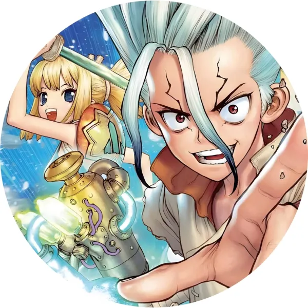 Значок Доктор Стоун - 018