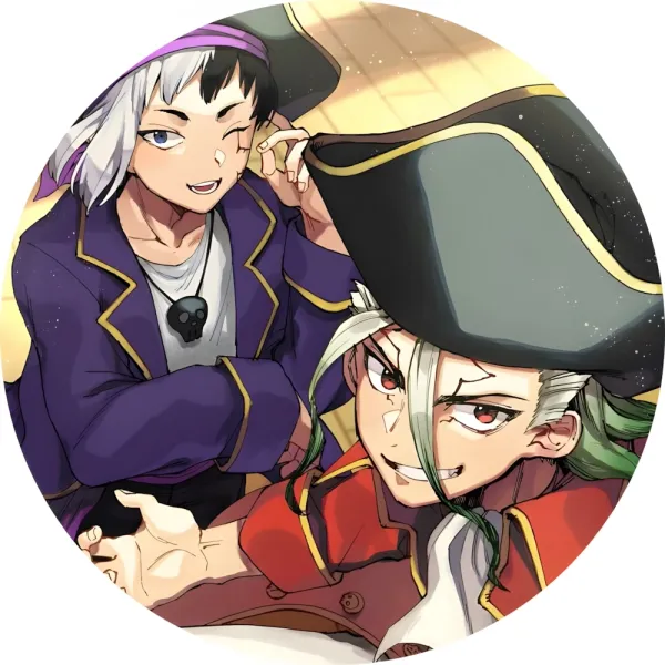 Значок Доктор Стоун - 019