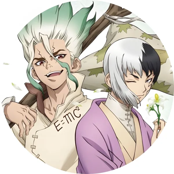 Значок Доктор Стоун - 021