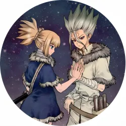 Значок Доктор Стоун - 026