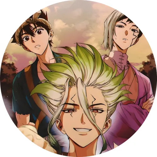 Значок Доктор Стоун - 027