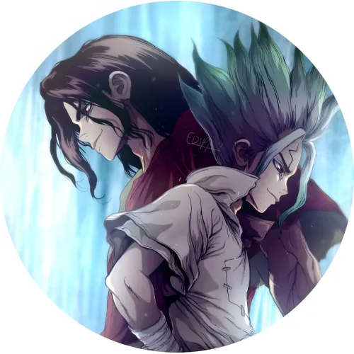 Значок Доктор Стоун - 028