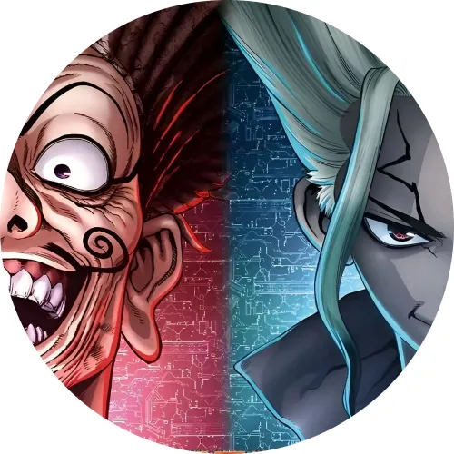 Значок Доктор Стоун - 030