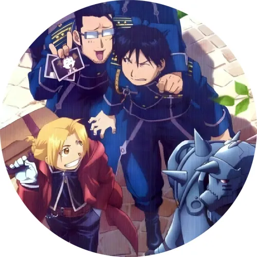 Значок Сталевий алхімік. Братерство - 003