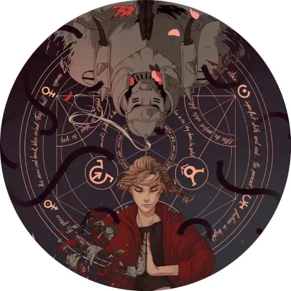 Значок Сталевий алхімік. Братерство - 005