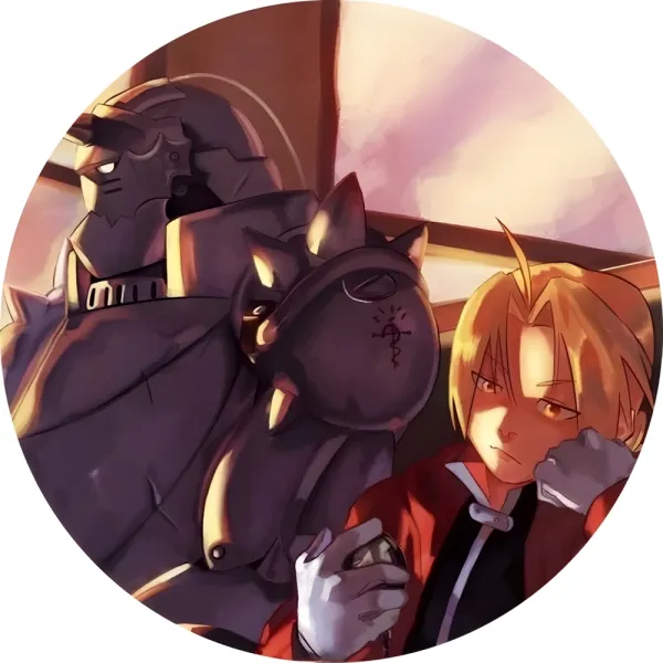 Значок Сталевий алхімік. Братерство - 006