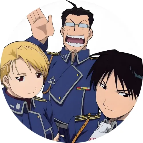 Значок Сталевий алхімік. Братерство - 012