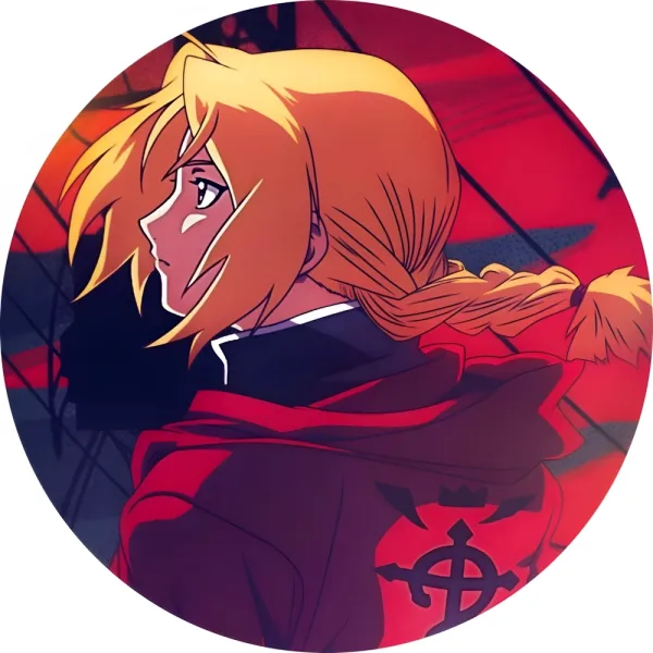 Значок Сталевий алхімік. Братерство - 016