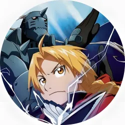 Значок Сталевий алхімік. Братерство - 020