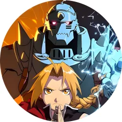 Значок Сталевий алхімік. Братерство - 024