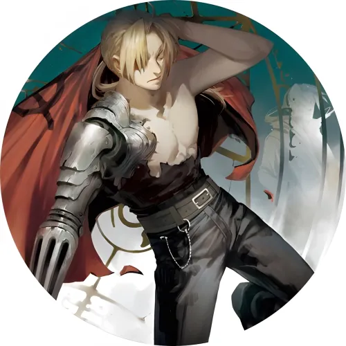 Значок Сталевий алхімік. Братерство - 025