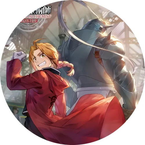 Значок Сталевий алхімік. Братерство - 026