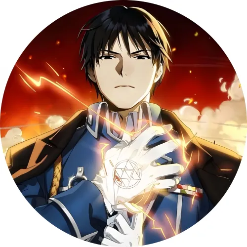 Значок Сталевий алхімік. Братерство - 030